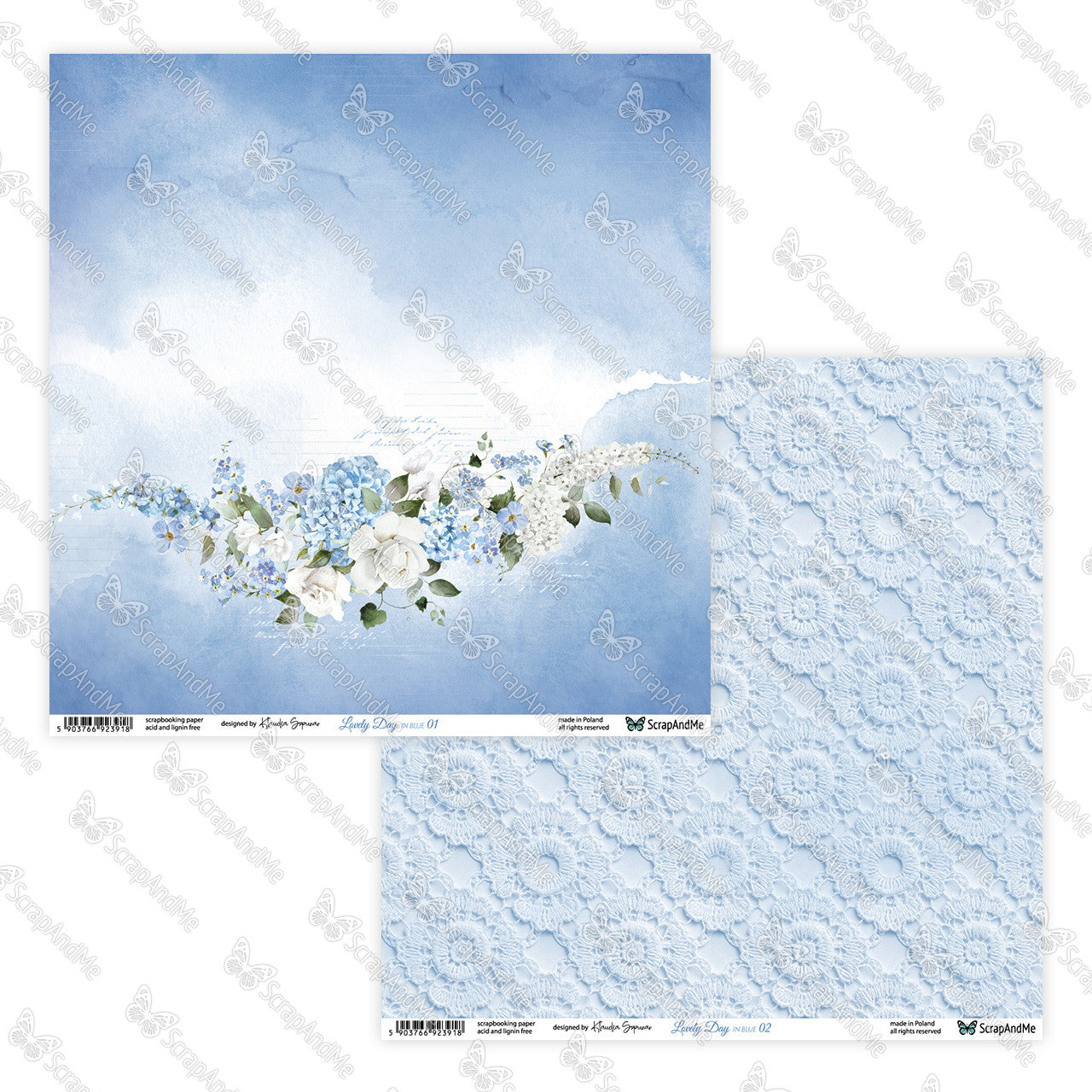 Scrapandme - Lovely Day 12x12" - 1-2