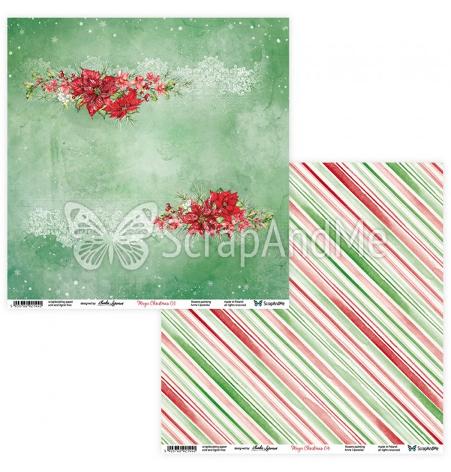 Scrapandme - Magic Christmas 12x12" - 03-04