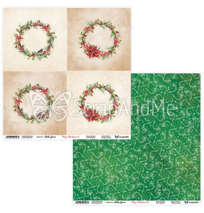 Scrapandme - Magic Christmas 12x12" - 07-08