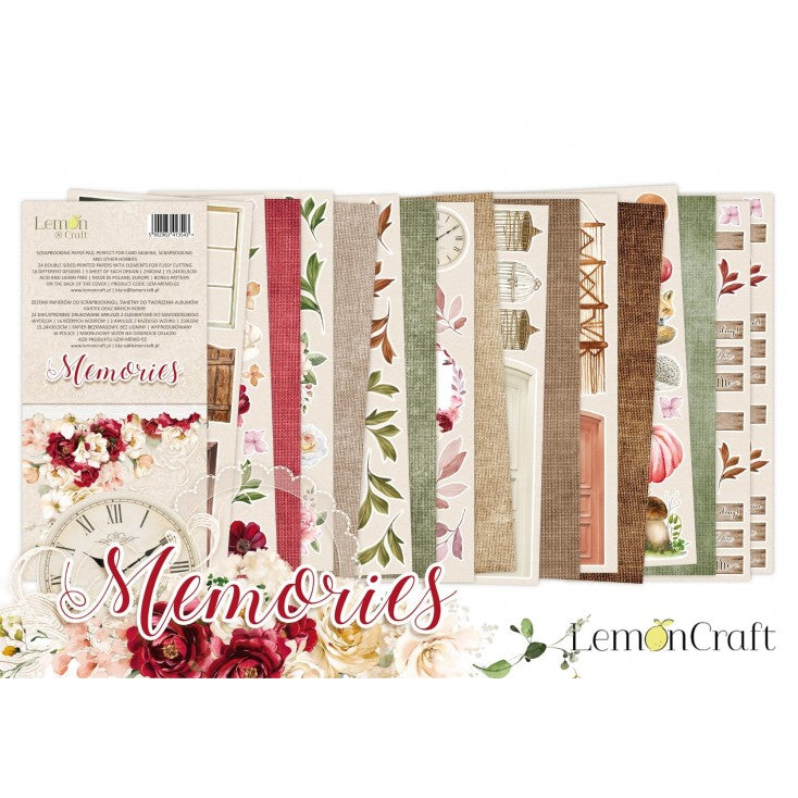 Lemoncraft - Memories - klippebok 15,24x30,05cm
