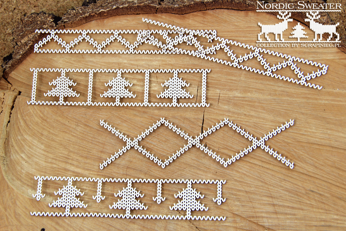 Chipboard - Nordic sweater - border 02