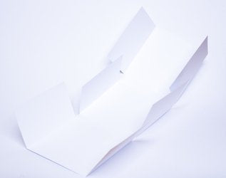 Album Trifold hvitt 15,2cm