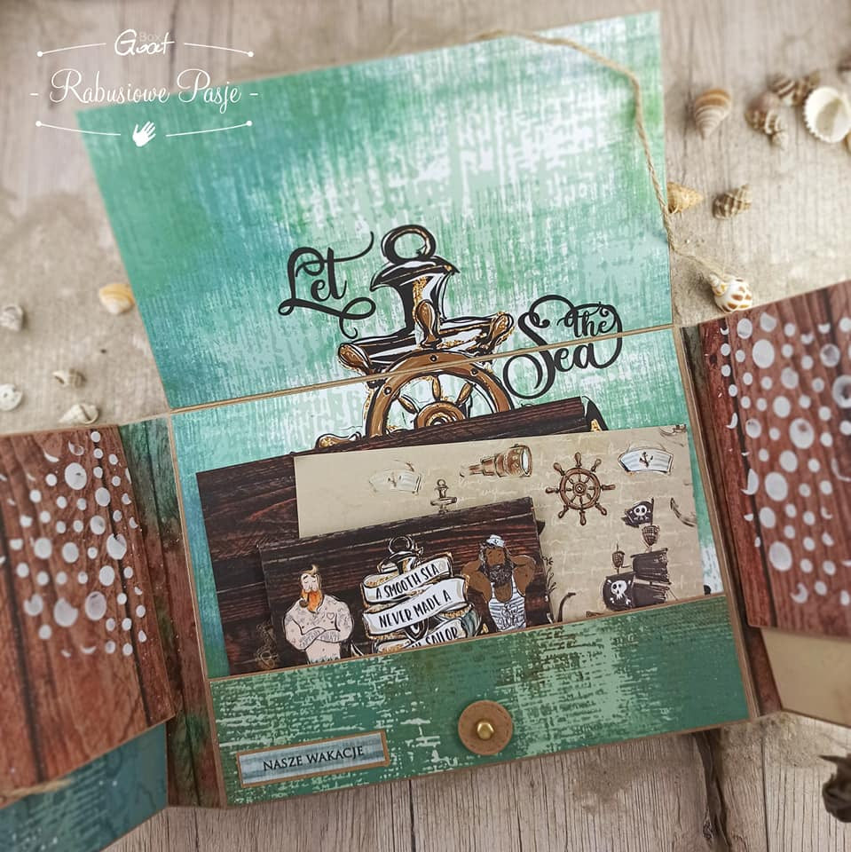 Albumbase Trifold 15.5x20,5cm - kraft