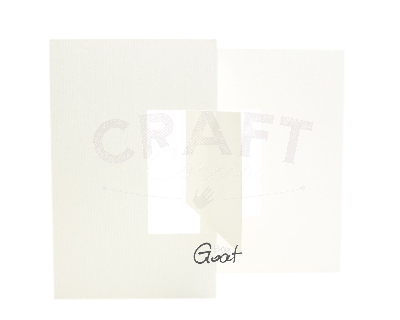 Swing Kort 15x15cm - krem