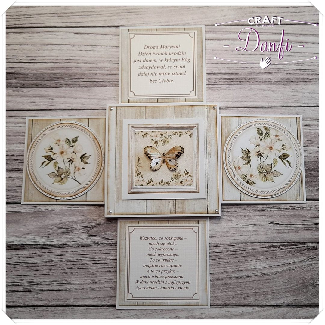 Slider Card - kraft
