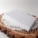 Korteske A6 hvitt - 11,7x16,6x2,5cm