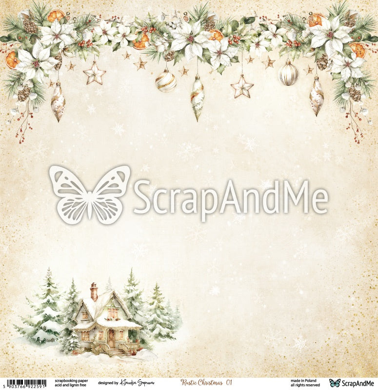 ScrapAndMe - Rustic Christmas 01/02