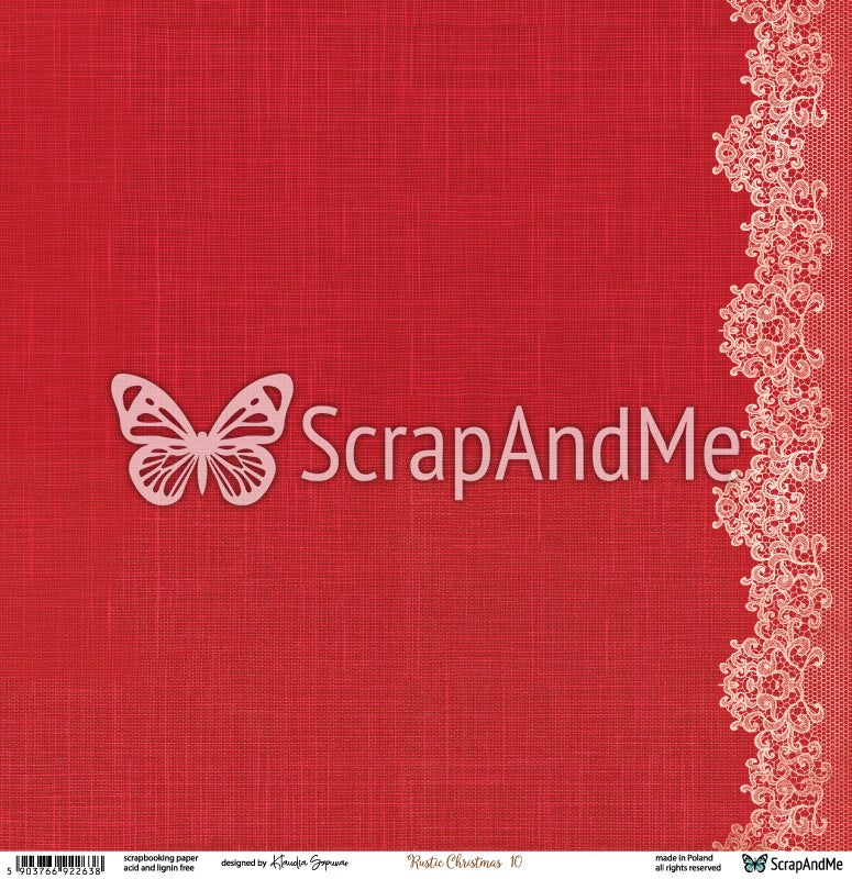 Scrapandme - Rustic Christmas 12x12"