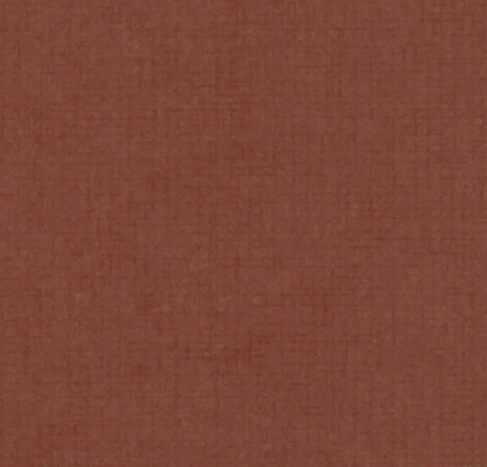 Linnen Kartong - Rusty brown - 12x12"