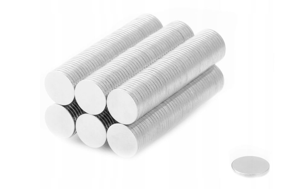 Neodymmagneter 10 × 1 mm ( 10stk )