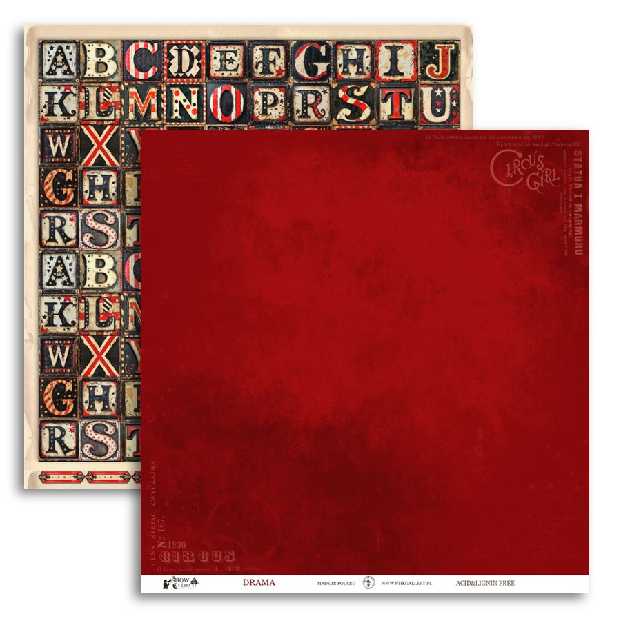 UHK GALLERY - Show Time - Drama 12x12"