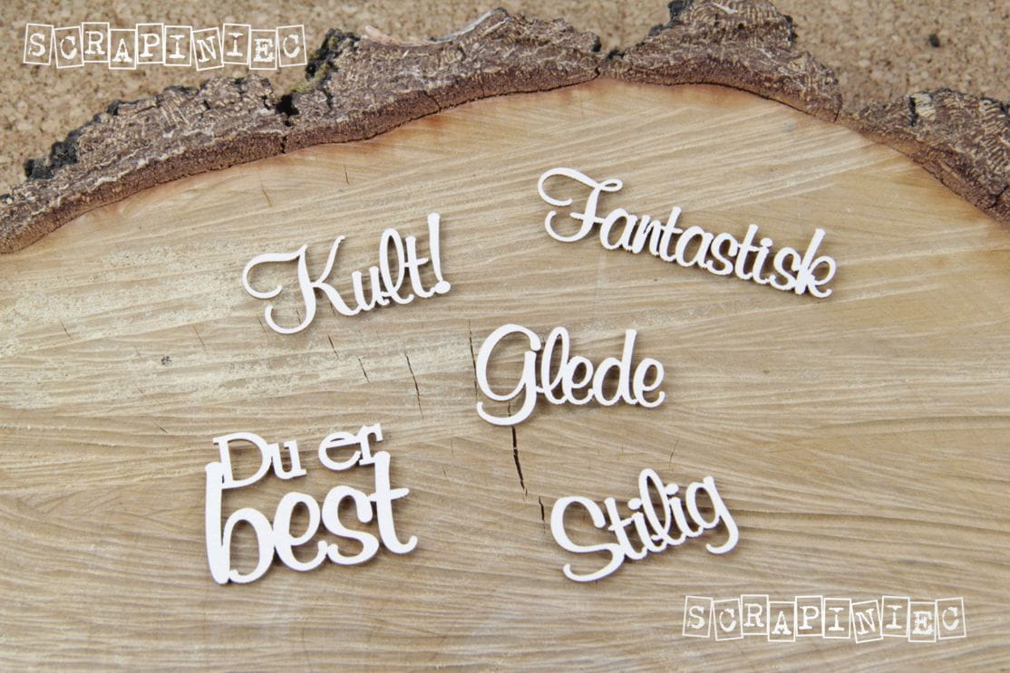 Chipboard - Innskripsjon - Stilig