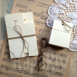 Gaveeske 6x8x3 cm - krem