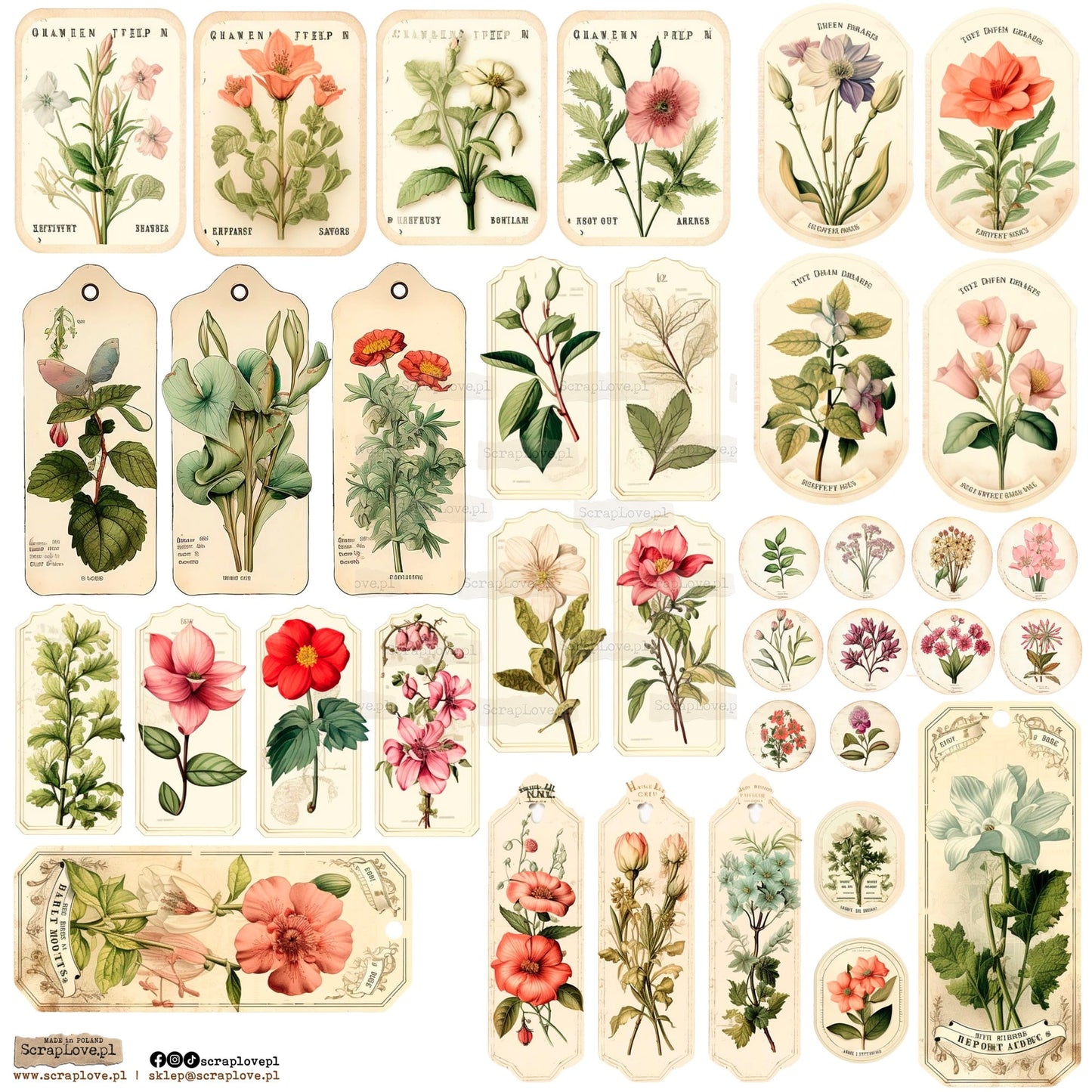 Scraplove - Vintage Tag 6