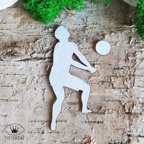 Chipboard - Volleyballspiller 2stk