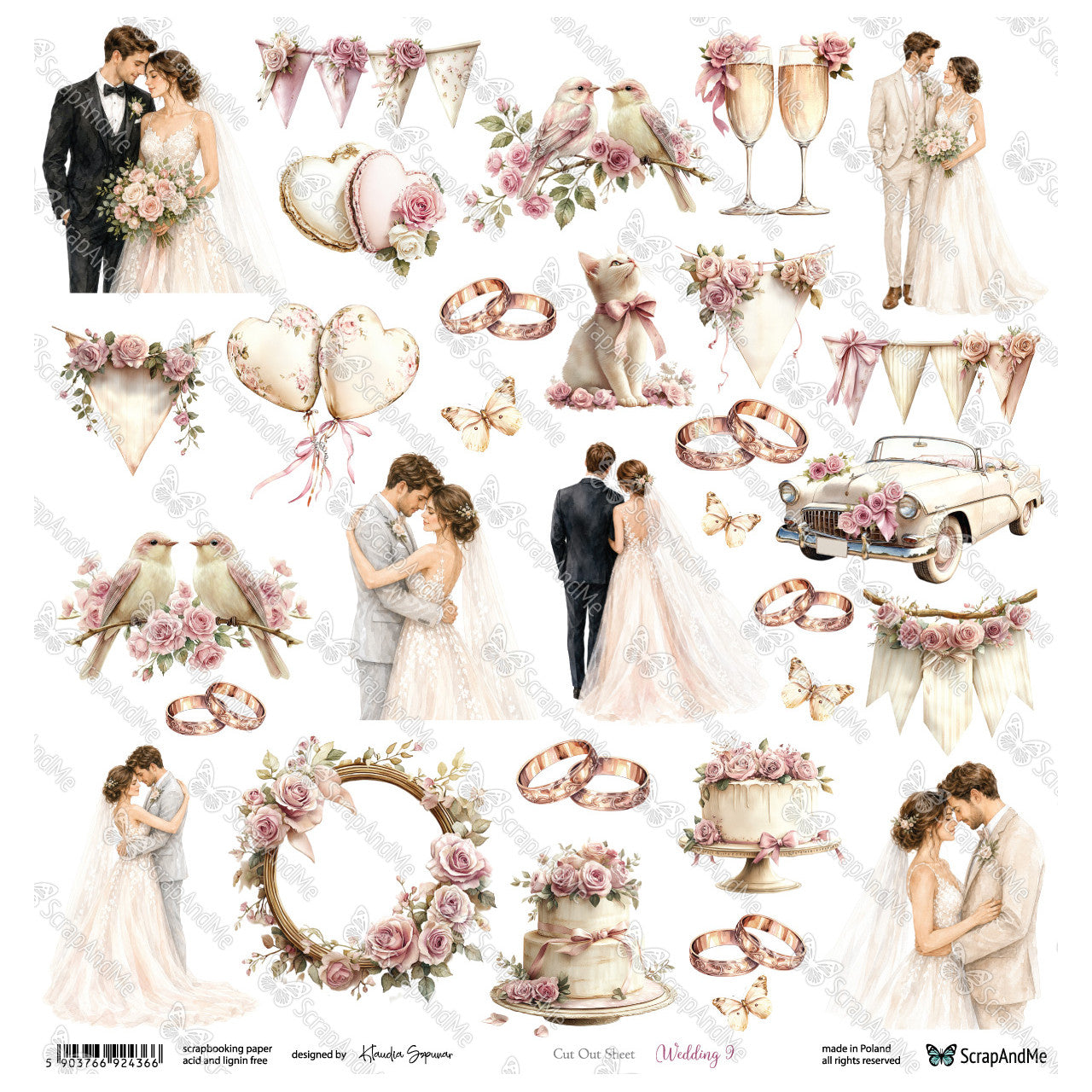 Scrapandme - Lovely Day in Pink - wedding 09