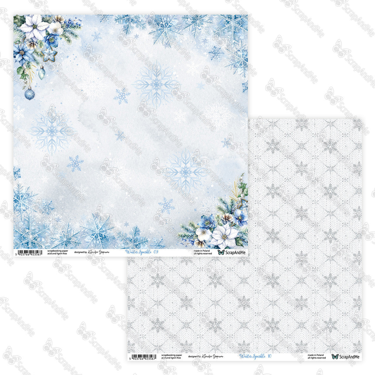 Scrapandme - Winter Sparkle 12x12"