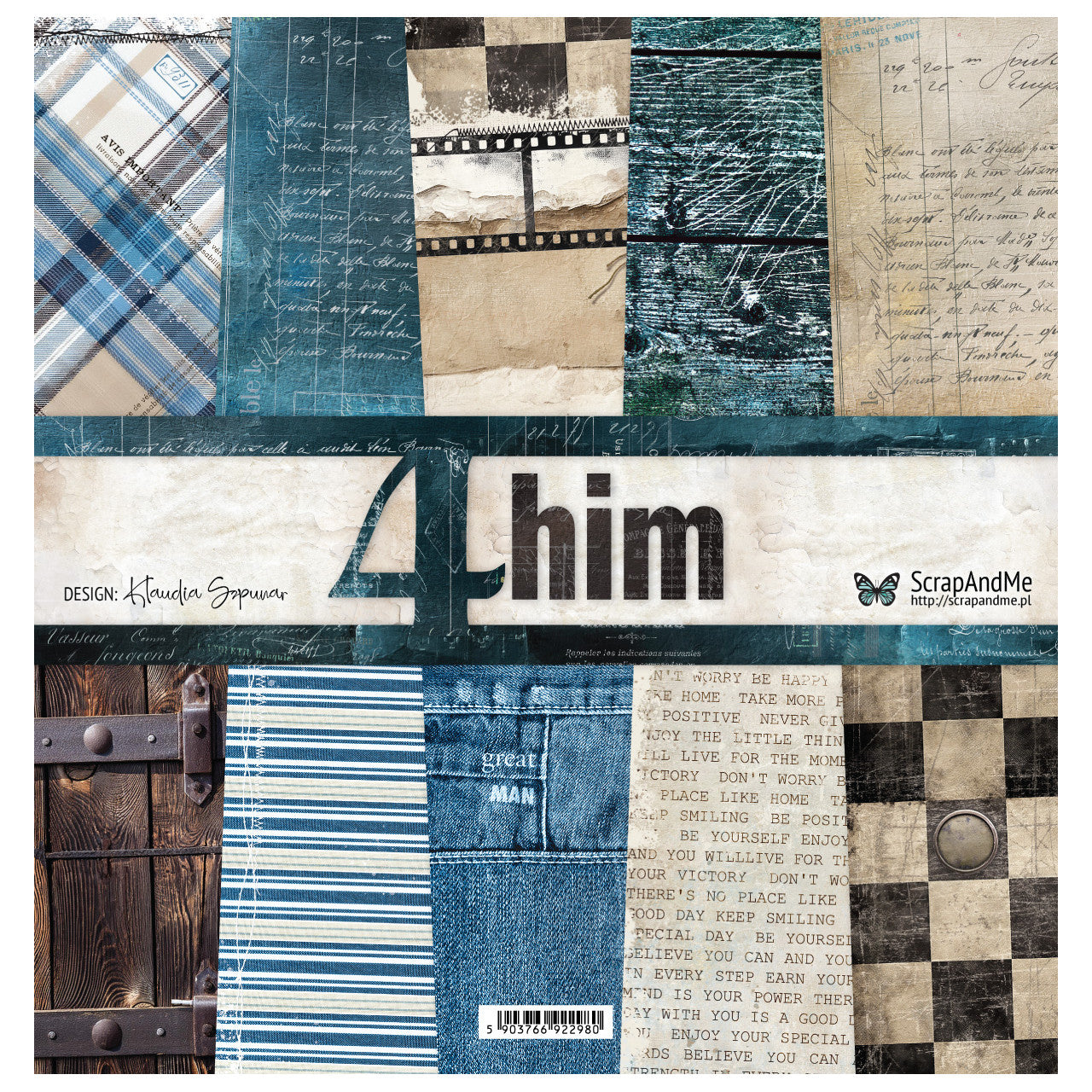 Scrapandme . 4Him - 12x12"