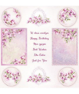 Scrapandme - Blooming Magnolia - 12x12"