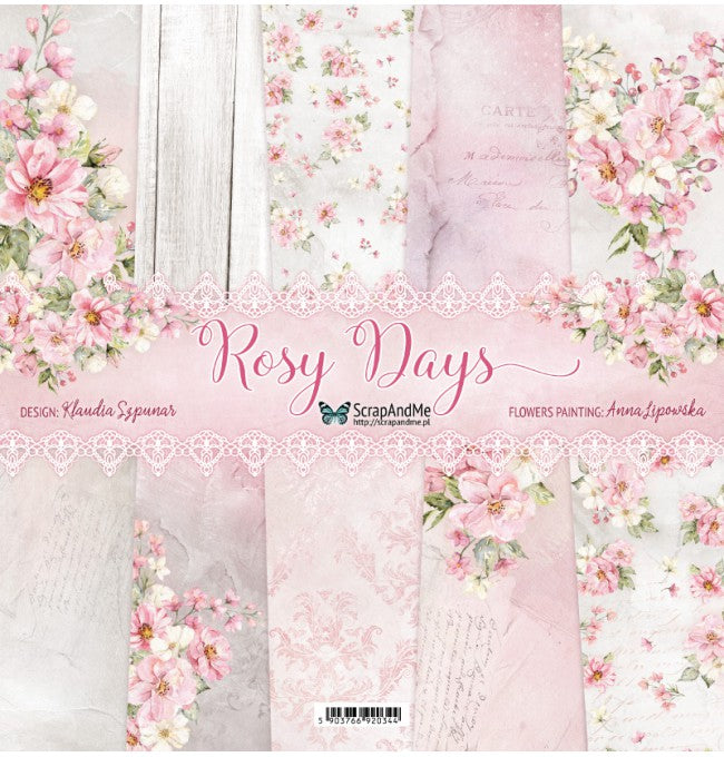 ScrapAndMe - Rosy Days 12x12