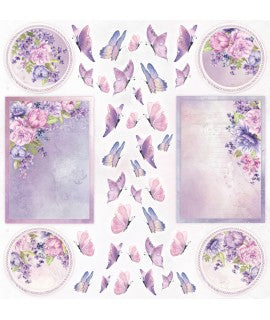 Scrapandme - Spring Purple 12x12"