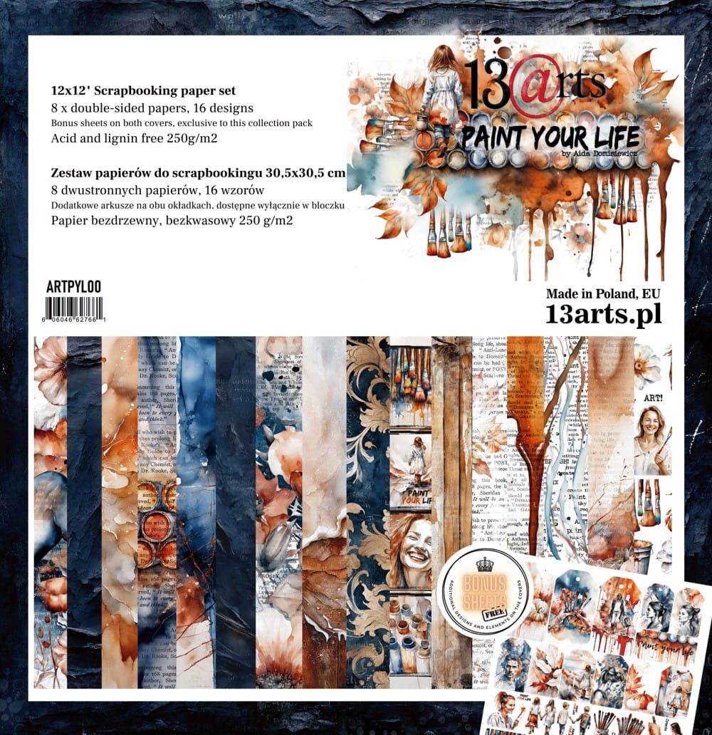 13arts - Paint your life 12x12"