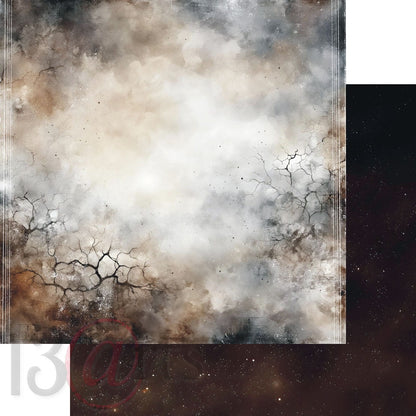 13arts - Grungy winter 12x12"