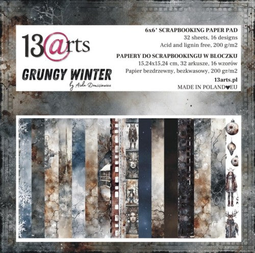 13Arts - Grungy Winter 6x6"