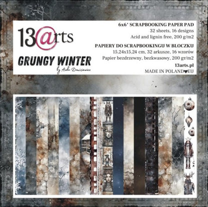 13Arts - Grungy Winter 6x6"