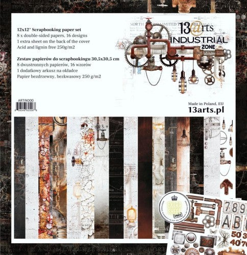 13arts - Industrial zone 12x12"