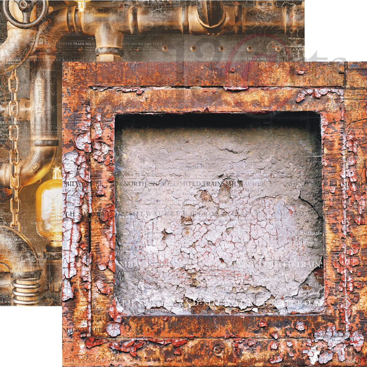 13arts - Industrial zone 12x12"