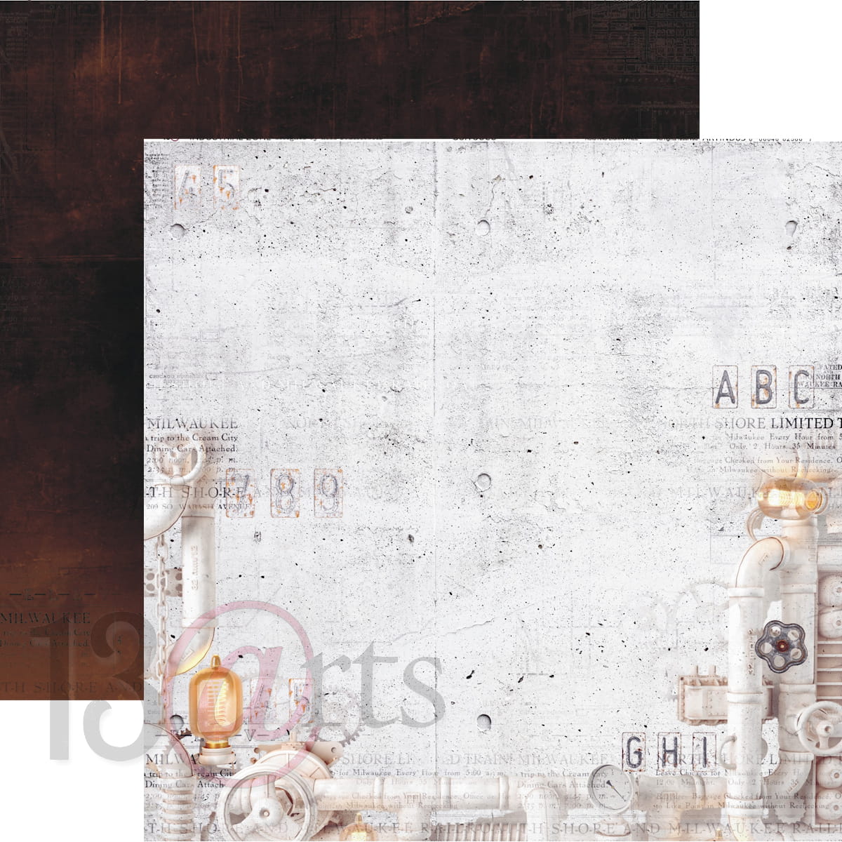 13arts - Industrial zone 12x12"