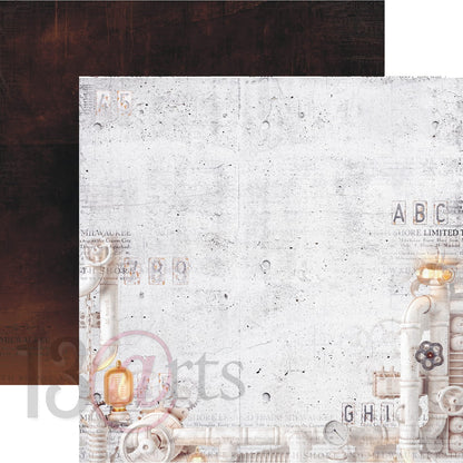 13arts - Industrial zone 12x12"