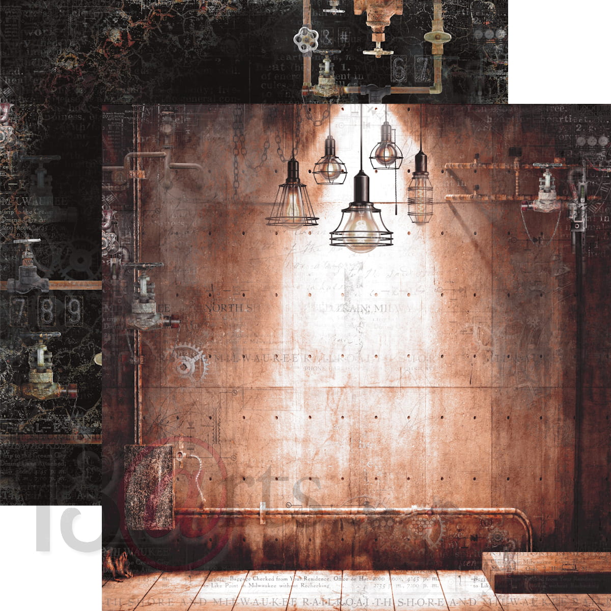 13arts - Industrial zone 12x12"