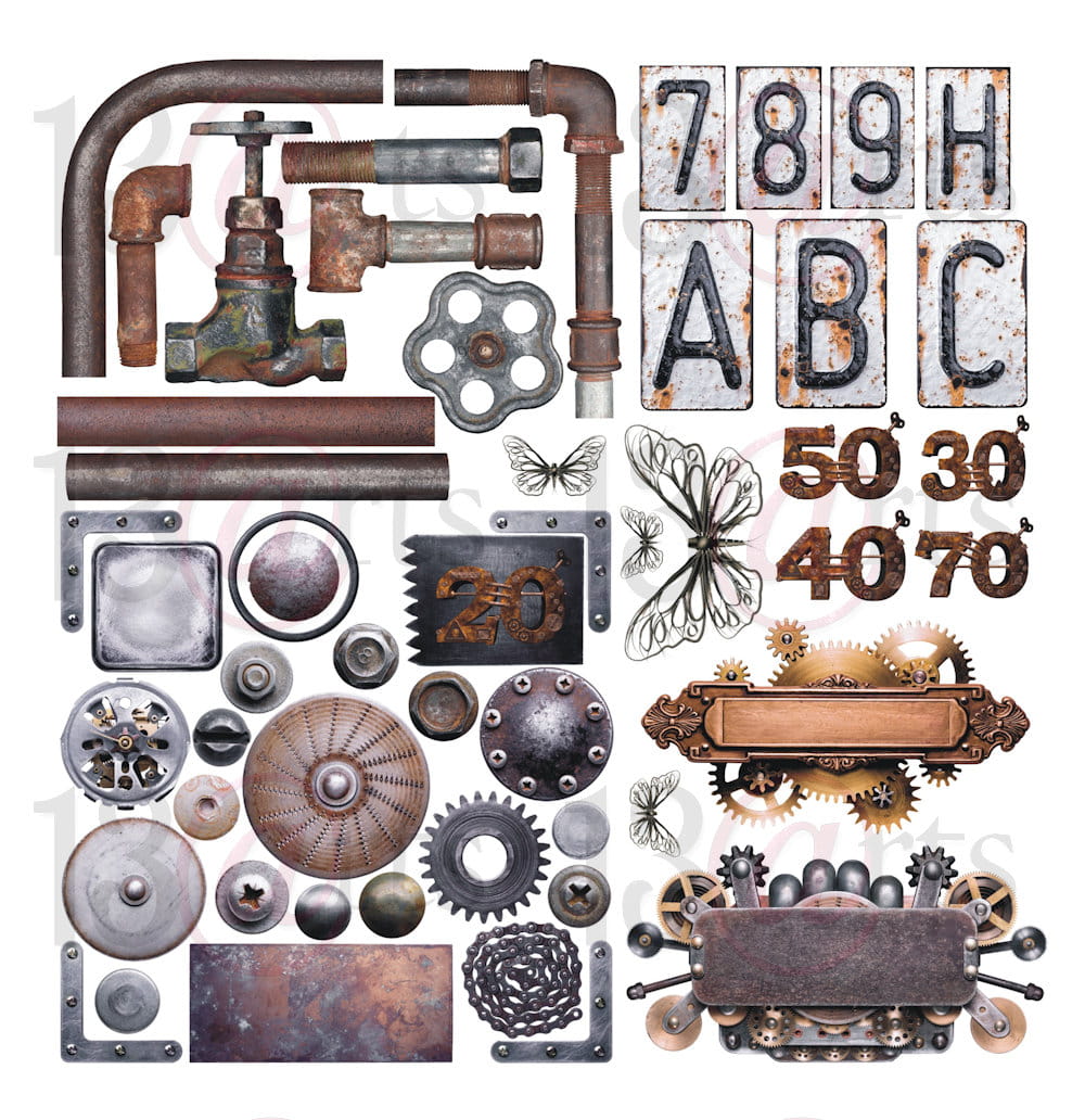 13arts - Industrial zone 12x12"