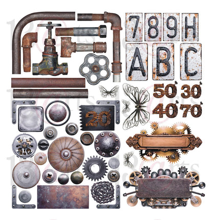 13arts - Industrial zone 12x12"