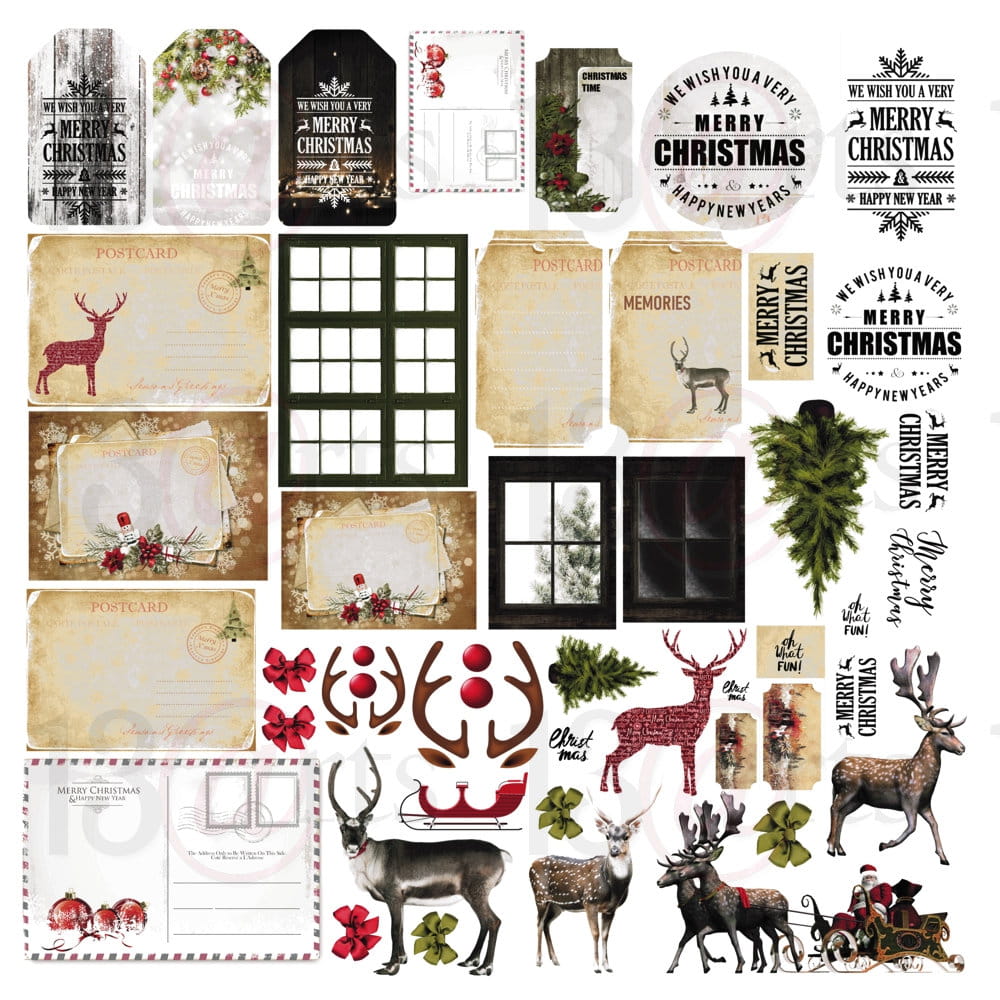 13Arts - Christmas Stories 12x12"