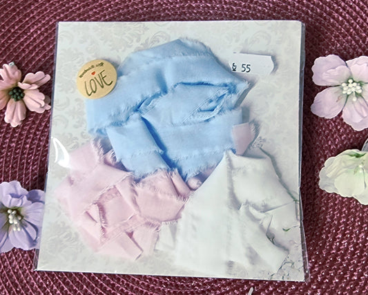 Baby Dream - hand dyed ribbon