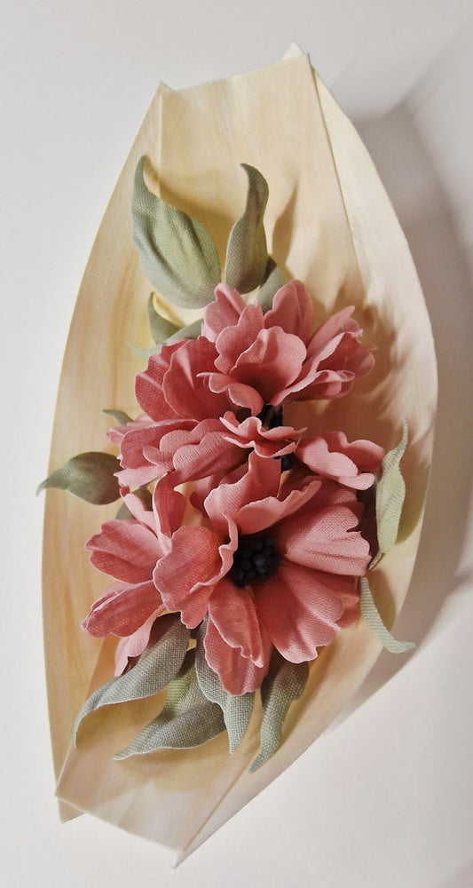 Vintage Rose Harmony-  stoff blomster