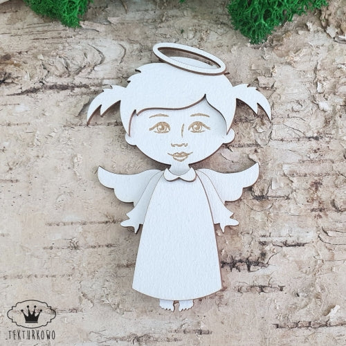 Chipboard - Engel 3D - jente- T-1207