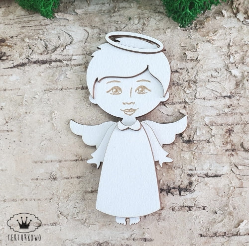 Chipboard - Engel 3D - gutt- T-1207