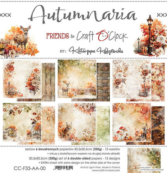 Craft o`clock AUTUMNARIA 12x12"