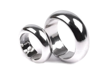 Dekorative ringer 18 mm og 23 mm – sølv