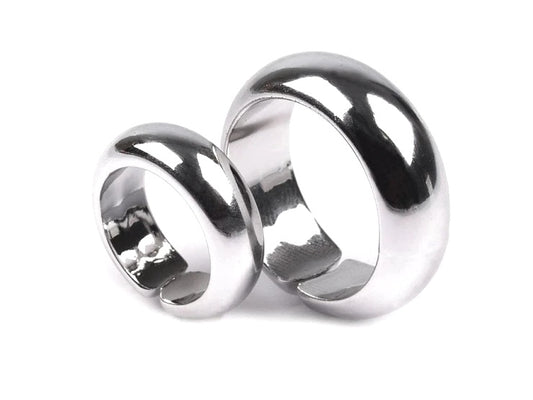 Dekorative ringer 18 mm og 23 mm – sølv