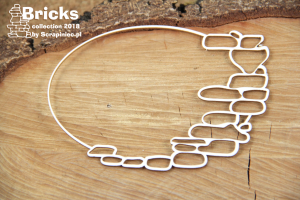 Chipboard - Ramme med murstein 2