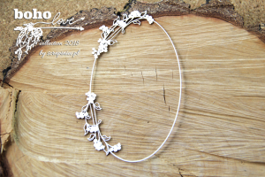 Chipboard - Ramme owal - Boho Love - DL