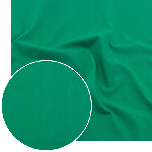 Ustivet bomullstoff - Grønn