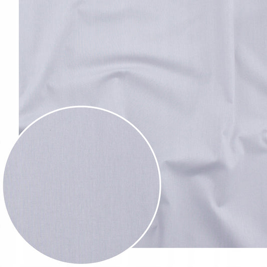 Ustivet bomullstoff - lysgrå