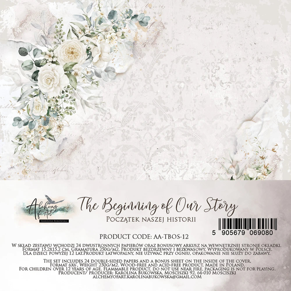 AlchemyOfArt - The Beginning of Our Story – 6x6"