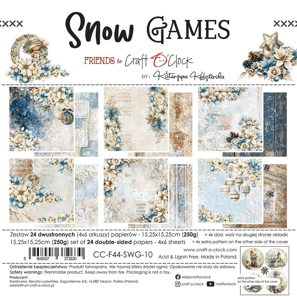Craft o`clock - Snow Games 6x6"